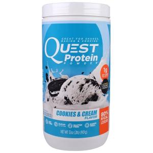 クエスト プロテインパウダー クッキー＆クリーム味 (907 g) Quest Nutrition社｜spl