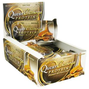 クエストクレービングス プロテイン ピーナッツバター カップ 12パック (1パック 50g) Quest Nutrition社｜spl