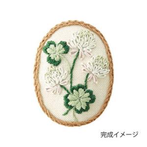 フランス刺しゅうブローチキット シロツメクサ 9078 Ab スプラッシュウォール 通販 Yahoo ショッピング