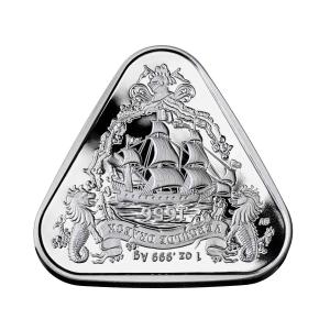 トライアングル　難破船シリーズ　ギルトドラゴン　未流通品　1oz