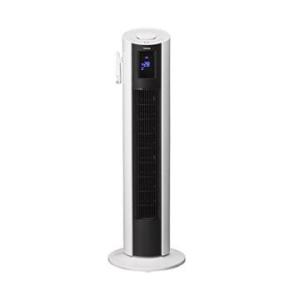 東芝 DCモーター搭載 マイコン式タワー扇風機 グランホワイト F-DTT50-W