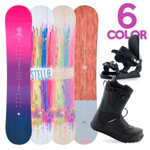 スノーボード 3点セット レディース クイックレース