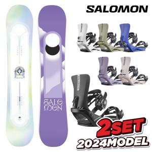 【BIN取付無料】サロモン スノーボード 2点セット SALOMON LOTUS RHYTHM 23-24 板 ロータス BIN リズム スノボ｜spo-ichi