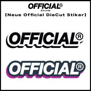 【スポイチ】OFFICIAL オフィシャル Naue Official Die Cut Sticker ステッカー スケートボード SkateBoard｜spo-ichi