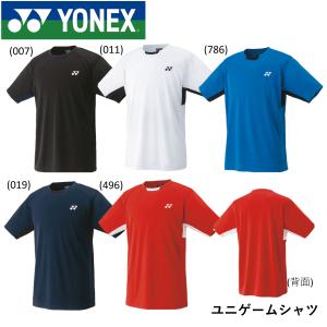 ヨネックス YONEX ウエア ユニゲームシャツ 10810 バドミントン・テニス｜spo-koji