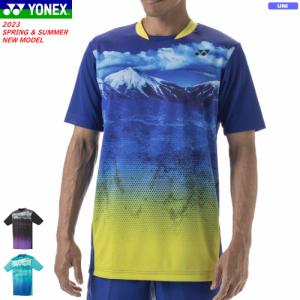 YONEX ヨネックス ゲームシャツ(フィットスタイル) ユニホーム 半袖シャツ ソフトテニス バドミントン ウェア 10539 ユニセックス メール便OK｜spo-stk