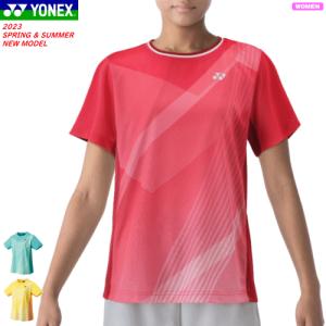 YONEX ヨネックス ゲームシャツ ユニホーム 半袖シャツ ソフトテニス バドミントン ウェア  20724 レディース 女性用 メール便OK｜spo-stk