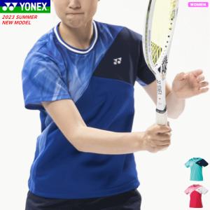 YONEX ヨネックス ゲームシャツ ソフトテニス バドミントン ウェア ユニホーム 半袖シャツ 20735 レディース 女性用 1枚までメール便OK｜spo-stk