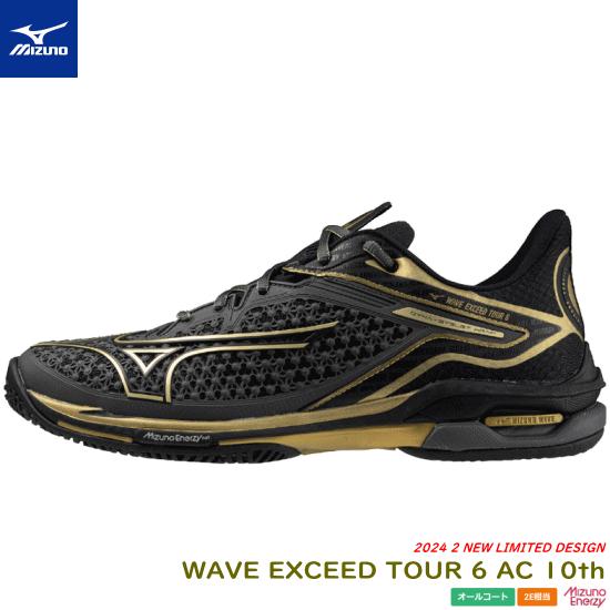 MIZUNO ミズノ ソフトテニスシューズ WAVE EXCEED TOUR 6 AC 10th ウ...