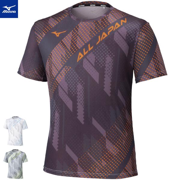 MIZUNO ミズノ プラクティスシャツ 半袖Tシャツ オールジャパン ソフトテニス バドミントン ...