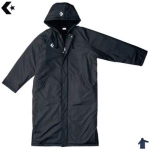 コンバース バスケットボール メンズ ロングコート ネイビー 沖縄配送不可 [取り寄せ][自社](メール便不可) CONVERSE（コンバース） 中綿ロングコート メンズ バスケットボール