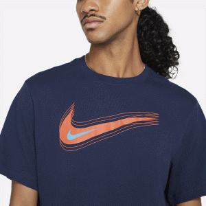 Nike ｔシャツ 半袖シャツ トレーニングウェア ナイキ スポーツウェア Nsw スウッシュ 12 Month S S ｔシャツ メンズ 男性用 Db6471 １枚までメール便ok Db6471 410 ソフトテニス館 通販 Yahoo ショッピング