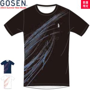GOSEN ゴーセン ソフトテニスウェア バドミントンウェア 半袖Tシャツ 練習着 着替え 数量限定 即日発送 JPT12 ユニセックス