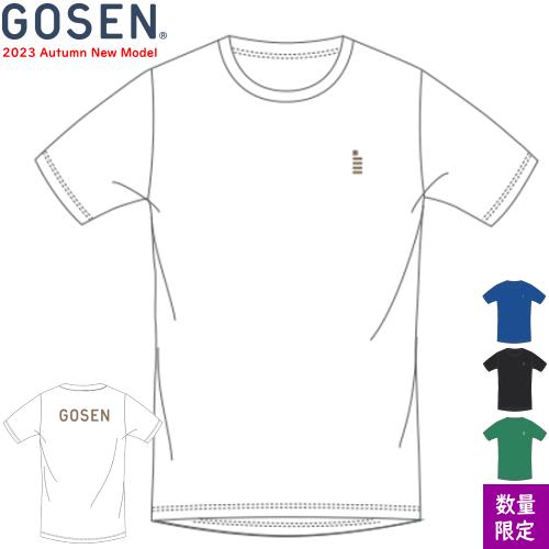 GOSEN ゴーセン 半袖Tシャツ ソフトテニスウェア バドミントンウェア 練習着 着替え ロゴTシ...