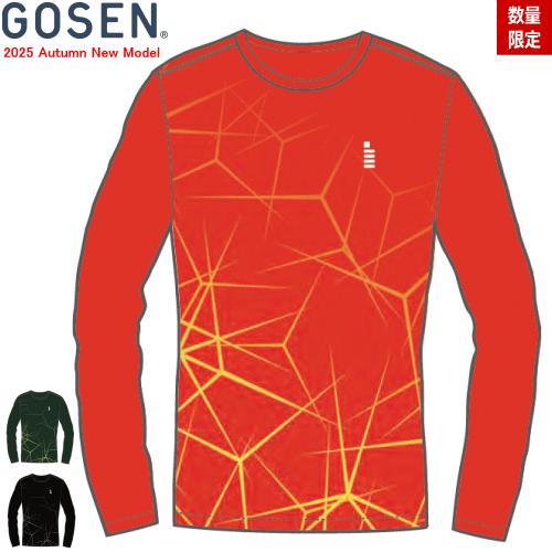 GOSEN ゴーセン 長袖シャツ 昇華ロングスリーブTシャツ 着替え ソフトテニスウェア バドミント...