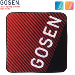 GOSEN ゴーセン ハンドタオル 汗拭き ソフトテニス バドミントン グッズ アイテム K2400  3枚までメール便OK｜spo-stk