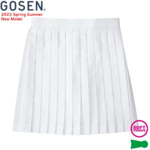 GOSEN ゴーセン プリーツスコート スカート ソフトテニス ウェア バドミントン ウェア S2301 レディース 女性用 1枚までメール便OK