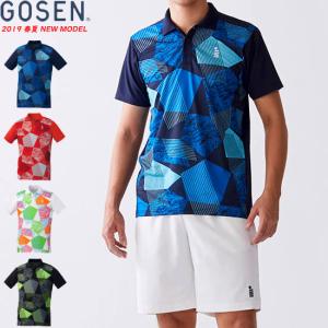 GOSEN（ゴーセン） （メンズ、レディース）テニスウェア ゲームシャツ