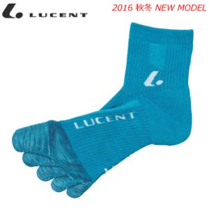 15%OFF LUCENT［ルーセント］ソフトテニス 5本指ソックス(ハーフ丈)