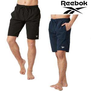 Reebok リーボック ワンポイント ロゴ トランクス メッシュインナー付き サーフ ビーチ ハーフパンツ メンズ 420-700 SWIM ビーチ｜スポコンストア