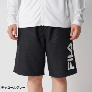 FILA フィラ エンボス柄 ハーフパンツ 4...の詳細画像1