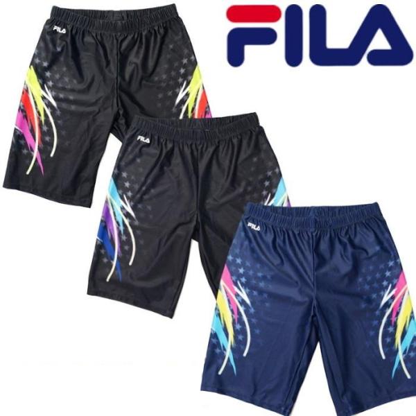 FILA フィラ  ロング ルーズ スイム スパッツ ４分丈 429-261 メンズ フィットネス ...