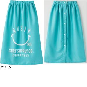 RUSTY ラスティ ビッグロゴ 巻きタオル ...の詳細画像2