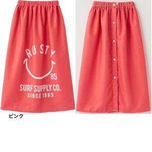 RUSTY ラスティ ビッグロゴ 巻きタオル ...の詳細画像3