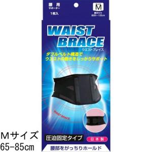 BRACE ブレイスサポーター 腰ウェスト用 ウェストブレイス 1枚入り 男女兼用 関節 痛み 傷害 サポート 固定 テーピング