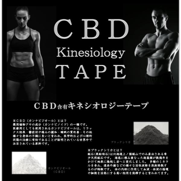 VITALE ヴィターレ CBD キネシオロジー テープ プレカットタイプ 5cm×25cm 8枚入...