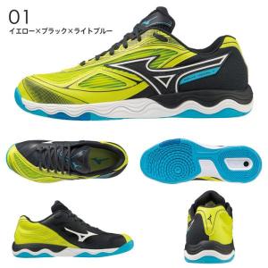 送料無料 卓球シューズ ミズノ ウエーブメダル...の詳細画像1