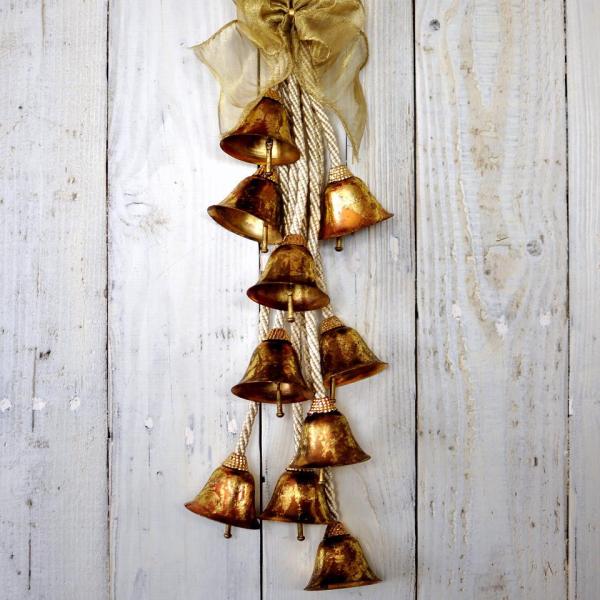 ベルオーナメント クリスマス ツリー アンティーク 西海岸 コースタル ギフト インテリア オーナメ...