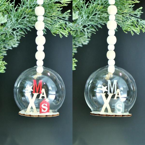 Xmasグラスドーム クリスマス オーナメント