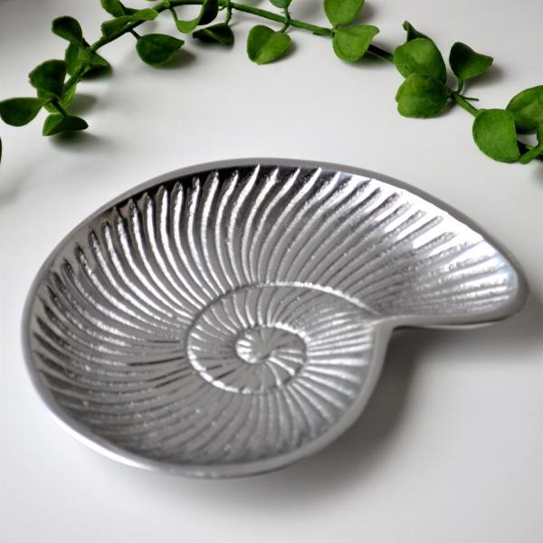 スネールシェルトレイ  おしゃれ インテリア ギフト サニタリー 西海岸 コースタルリビング