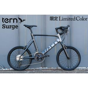 ターン Surge リミテッドカラー Fading Metal  2024年モデル 限定カラー TERN サージュ ミニベロロードバイク 小径自転車