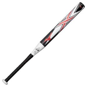 ミズノ(MIZUNO) ソフトボール用バット 2号 ゴムボール用 エックス 1CJFS62576-0501｜spokoba