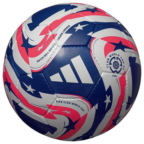 アディダス(adidas) サッカーボール 5号球 ムンディアル デ クルーベス FIFA 25 リ...