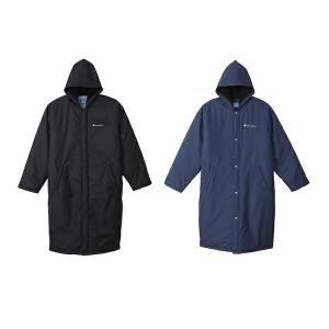 チャンピオン 中綿 ロングコート レディース Champion HOODED ZIP JACKET CW ベンチコート 軽量 保温 通気性 防寒用 ロング丈 アウター 女性用 スポーツ  ウェア 中わた レディースコート ブランド 服 レディースウエア アパレル/CW-CS603【ギフト不可】 Champion（チャンピオン） 中綿 ロングコート レディース Champion