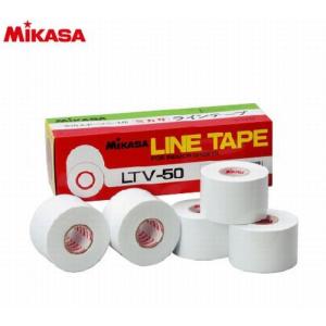 ミカサ(MIKASA) ラインテープ 50mm×20m×５巻入 伸びるタイプ