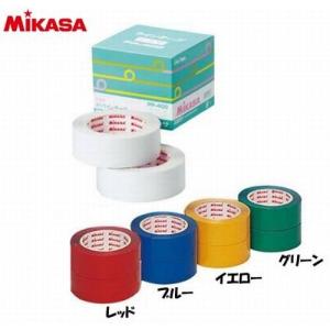 ミカサ(MIKASA) ラインテープ 40mm×60m×２巻入 伸びないタイプ