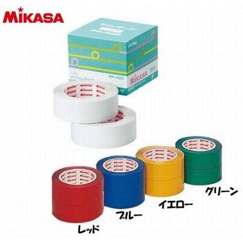 ミカサ(MIKASA) ラインテープ 40mm×60m×２巻入 伸びないタイプ