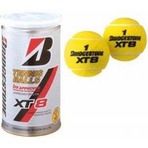 ブリヂストン 硬式テニスボール XT8(エックスティエイト)[2個入](1缶=2球)
