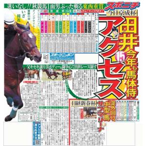スポーツニッポン東京最終版1月18日付（宅配）