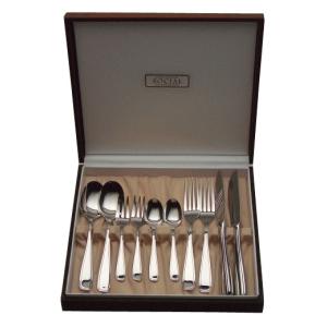 ALFACT ジェンヌ ペアセット10pc カトラリーセット (名入れ無料)【日本