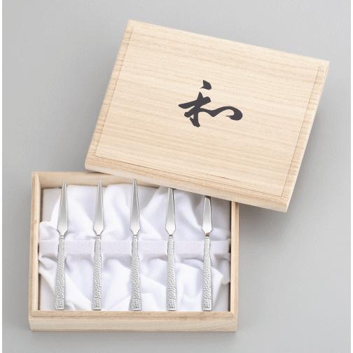 ALFACT 鎚目 姫ナイフ5pc （お中元・お歳暮・引出物、内祝、記念品に最適）【カトラリーセット...