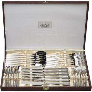 ALFACT 洋白銀器 唐草 ディナーセット24pc (名入れ無料)【カトラリー