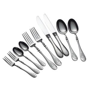 ALFACT (金彩)フランシア ペアセット10pc カトラリーセット (名入れ