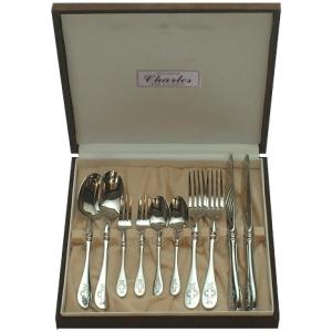 ALFACT ジェンヌ ペアセット10pc カトラリーセット (名入れ無料)【日本