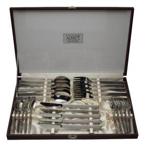 ALFACT ジェンヌ ペアセット10pc カトラリーセット (名入れ無料)【日本