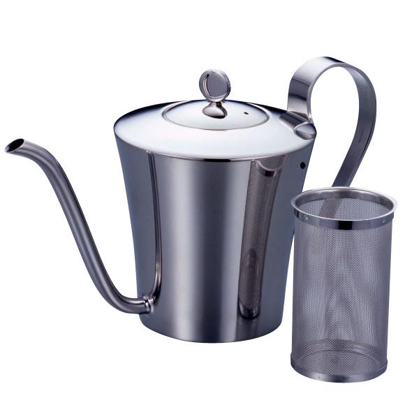 【特別提供品】ティーポット　750cc（ステンレスメッシュ中子付き）